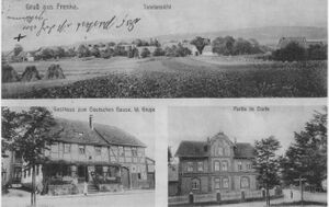 Frenke - Ansichtskarte, ca. 1920er Jahre